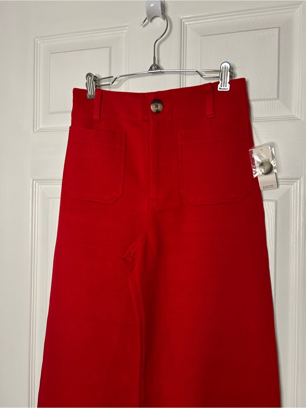 Anthropologie Maeve The Colette Knit High-Rise Wide-Leg Cropped Pants - Picture 6 of 16